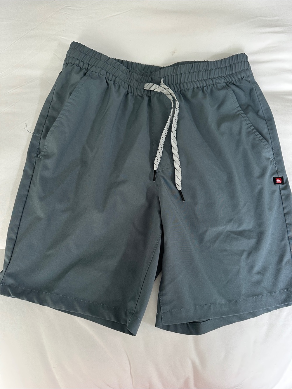 Quiksilver Slate Gray Men's Drawstring Shorts